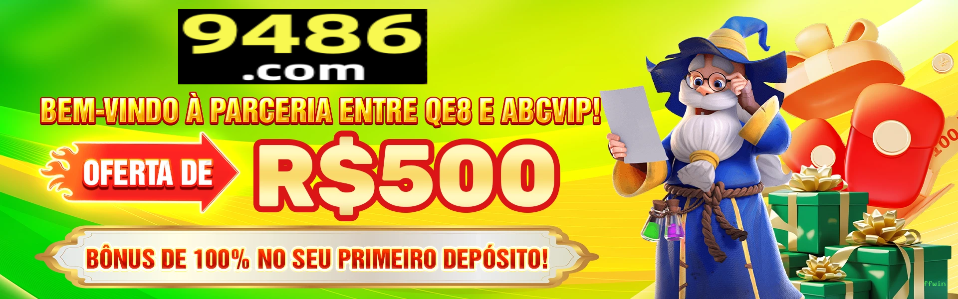 Imagem promocional da plataforma ffwin